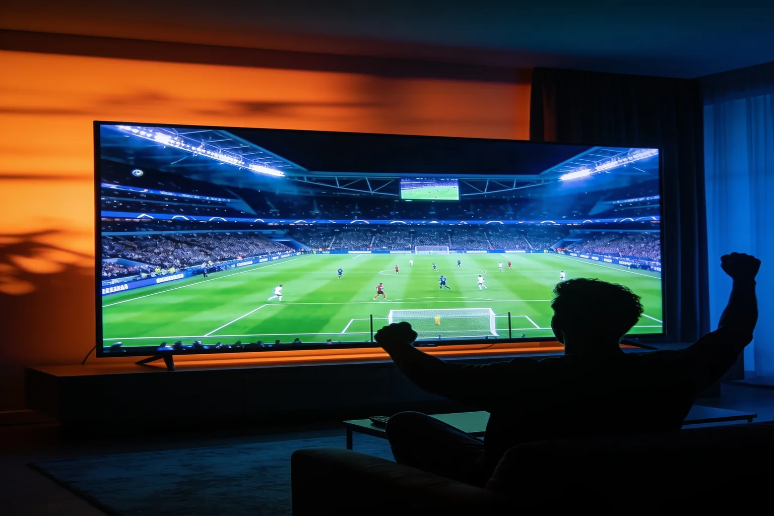 Watching live football on a Firestick with IPTV streaming